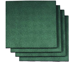 Outdoor Rubber Tile 1 inch thick