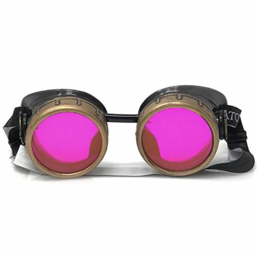 Costume aviator vintage pilot goggles party gift welding frame