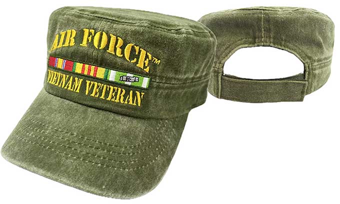 CAP787C** AIR FORCE Vietnam Vet Patrol HAT OD Color.