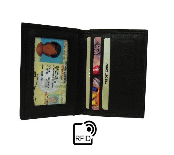RFID Blocker WALLET - BK $2.95 & Up